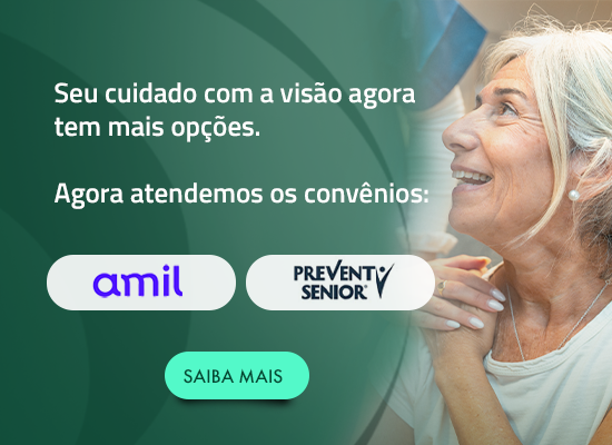 Agora atendemos os convênios Amil e Prevent Senior